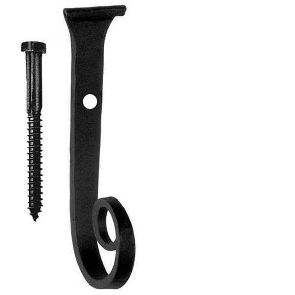 Hand Forged Scroll Shutter Dog Wood, Acorn Mfg, Mfr#: AKCBQ